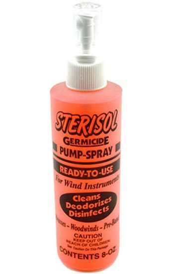 Sterisol Germicide Spray Bottle w/ Fine Mist Sprayer 8oz