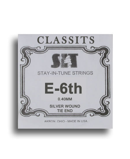 SIT Classits Tie-End Nylon Classical Guitar Single String (E-6TH)