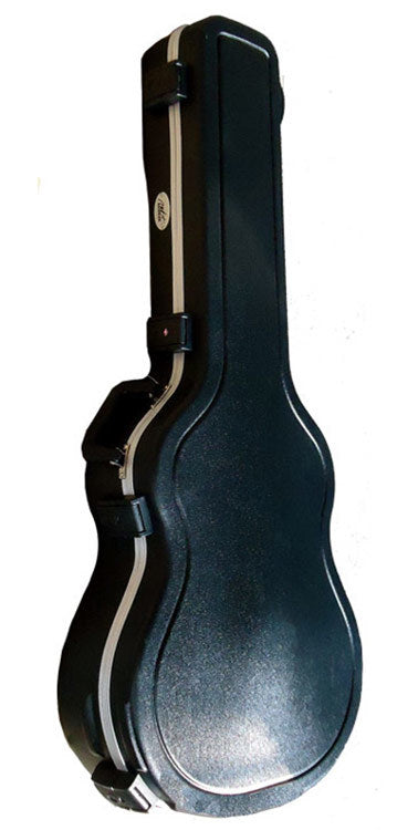 MBT ABS Dreadnought Acoustic Guitar Case in Black w/ TSA Latches