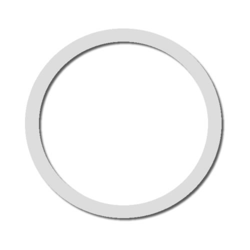 Peace 14" Plastic Drum Ring Muffler (Pack 1)