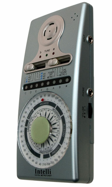 Intelli DMT8LT3 Multi-Function Digital Metronome & Tuner Keeps you in Tempo & Keeps you in Tune!