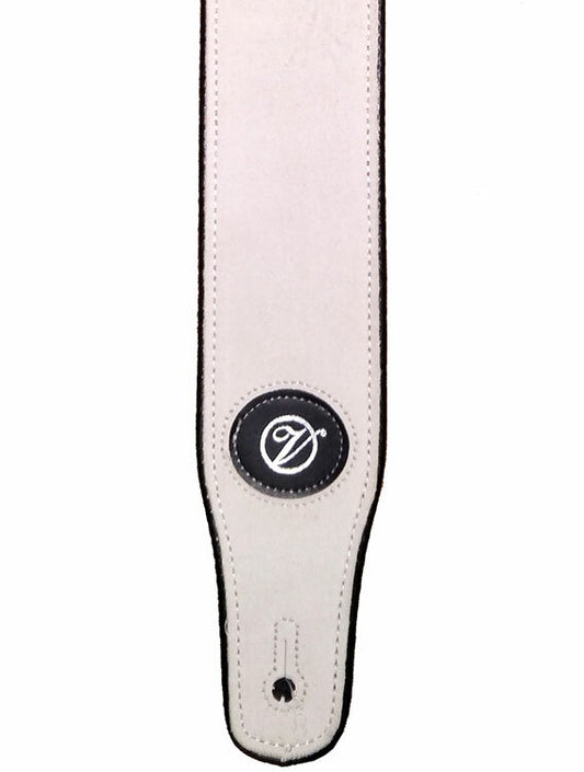 Vorson White Suede Leather Guitar Strap Look Awesome with Vorson!