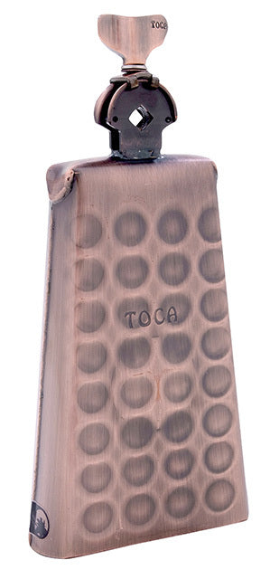 Toca Pro Line Groove Bell in Black Copper with Mount