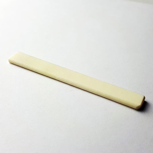 GT Classical Guitar Bone Bridge Saddle 80mm width (Pk-1)