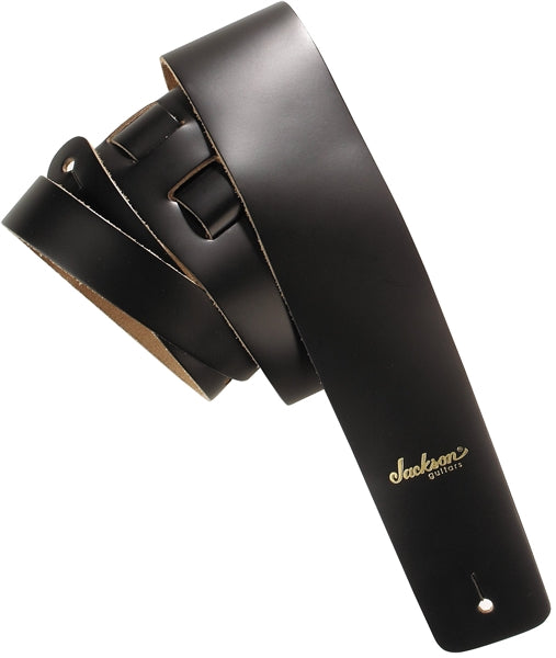 Jackson Leather Guitar Strap Black