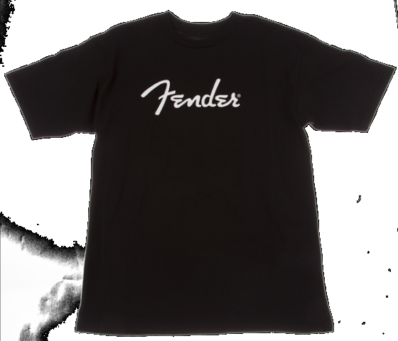 Fender Spaghetti Logo T-Shirt Black S