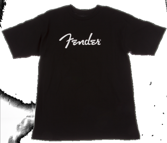 Fender Spaghetti Logo T-Shirt Black S