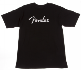 Fender Spaghetti Logo T-Shirt Black L