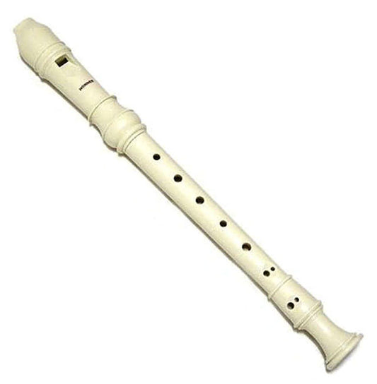 Hohner Soprano Descant Recorder Ivory 3pc w/ Vinyl Pouch
