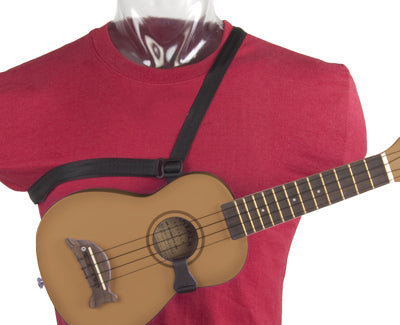 UKULELE SIMPLE SLING BLACK