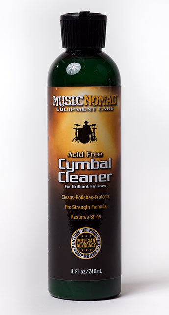 Music Nomad Acid Free Cymbal Cleaner Polisher Protectant -240ml