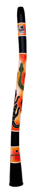 Toca Freestyle Curved Didgeridoo 50 inch Sahara Gecko Design