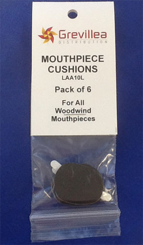 MOUTHPIECE CUSHIONS BLACK 0.8MM LARGE Q/P06