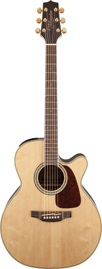 Takamine G70 Series NEX AC/EL Guitar with Cutaway in Natural Gloss Finish