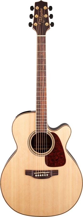 Takamine G90 Series NEX AC/EL Guitar with Cutaway in Natural with 3 Pce Back Gloss Finish