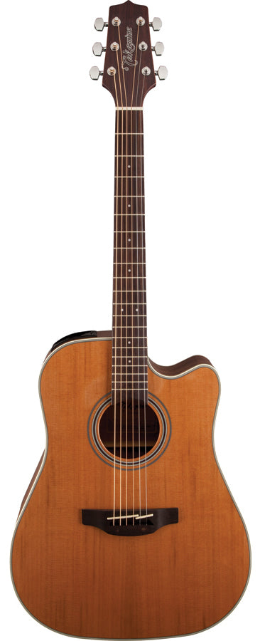 Takamine G20 Series Dreadnought AC/EL Guitar with Cutaway in Natural Satin Finish