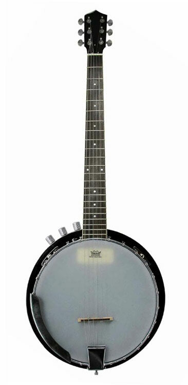 Vorson 6-String AC/EL Banjo with 24 Brackets