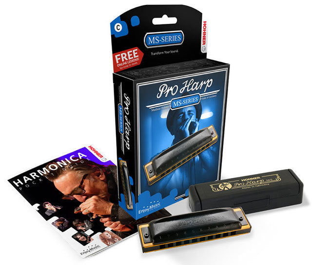 Hohner MS Series Pro Harp Harmonica Key F