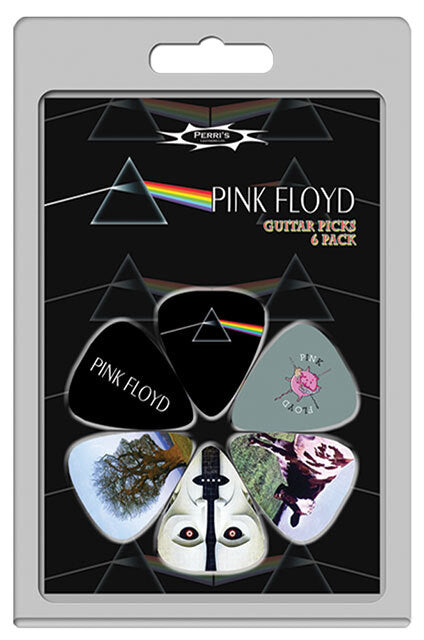 Perris 6-Pack Pink Floyd Variety-1 Licensed Guitar Picks Pack