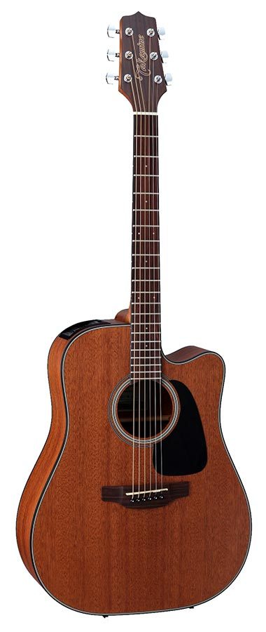 Takamine G11 Series Dreadnought AC/EL Guitar with Cutaway in Natural Satin Finish