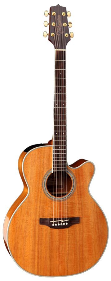 Takamine G70 Series NEX AC/EL Guitar with Cutaway in Natural Gloss Finish