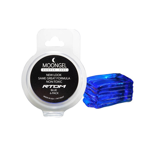 MOONGEL DRUM DAMPERS 6PK ORIGINAL (BLUE) MG