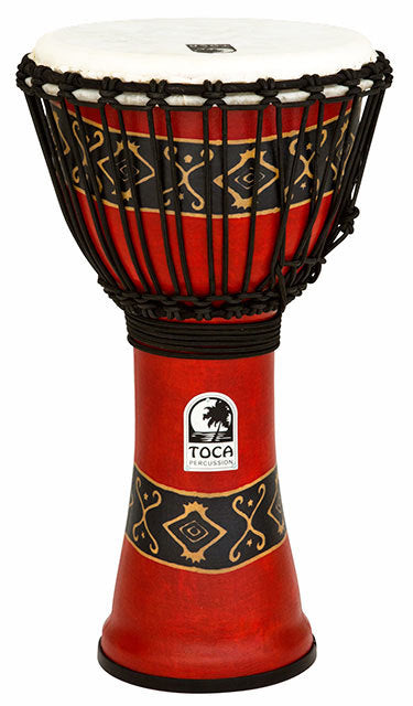 Toca Freestyle 2 Series Djembe 10" in Bali Red