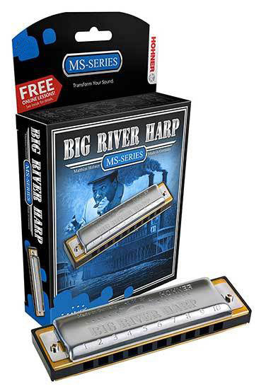 HOHNER BIG RIVER HARP KEY G