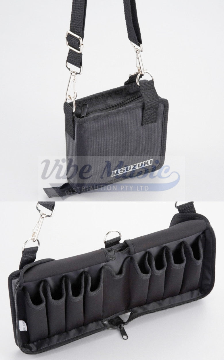 SUZUKI SOFT CASE FOR 10 HOLE HARMONICAS 8-PK