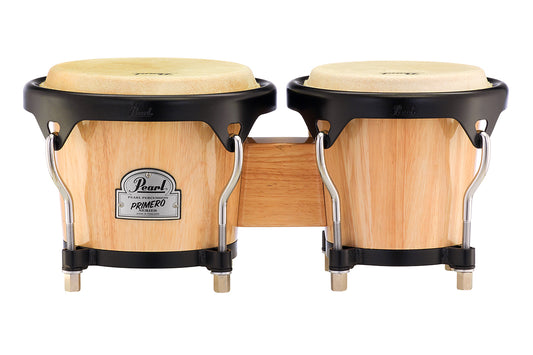 Perc. Bongos Primero Wood 6+7Inch Natural Pwb-67-511