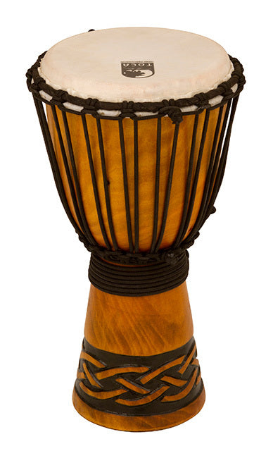 TOCA 8 INCH CELTIC KNOT WD DJEMBE