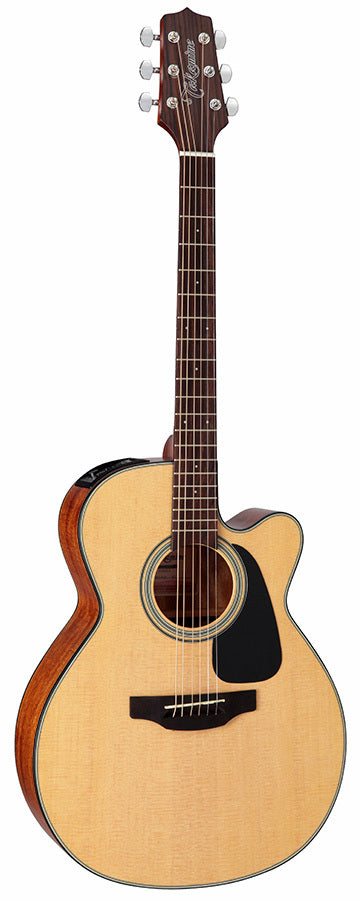 Takamine G10 Series NEX AC/EL Guitar with Cutaway in Natural Satin Finish