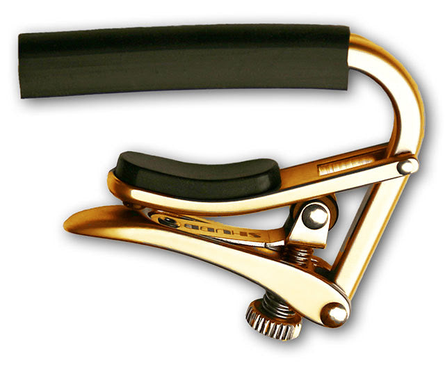 Shubb C1 "Royale" Steel String Guitar Capo in Gold Titanium