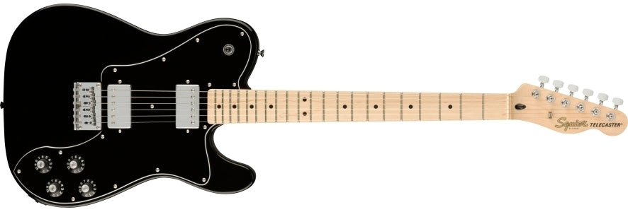 Affinity Series Telecaster Deluxe Maple Fingerboard Black Pickguard Black