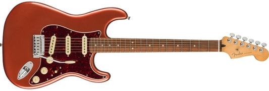 Player Plus Stratocaster Pau Ferro Fingerboard Aged Candy Apple Red