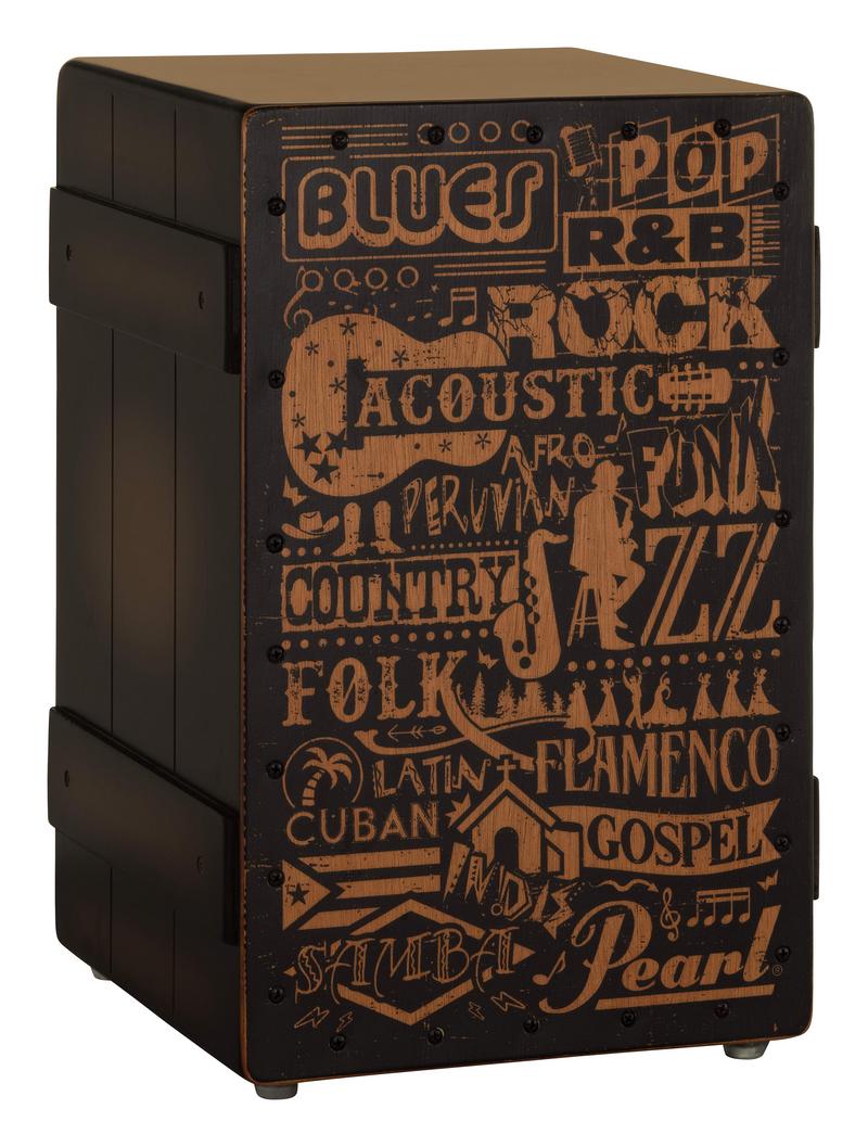 MUSIC GENRE GRAPHIC CAJON PBC-124B