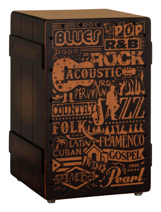 MUSIC GENRE GRAPHIC CAJON PBC-124B