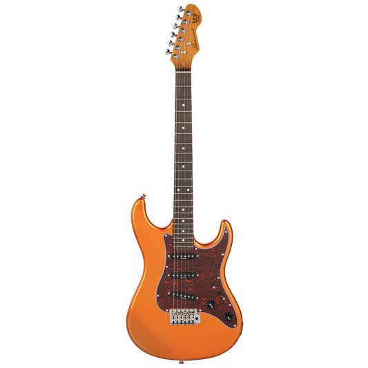 Levinson Sceptre Ventana Std Sienna Copper Double Cutaway3SC w Indian Laurel Board