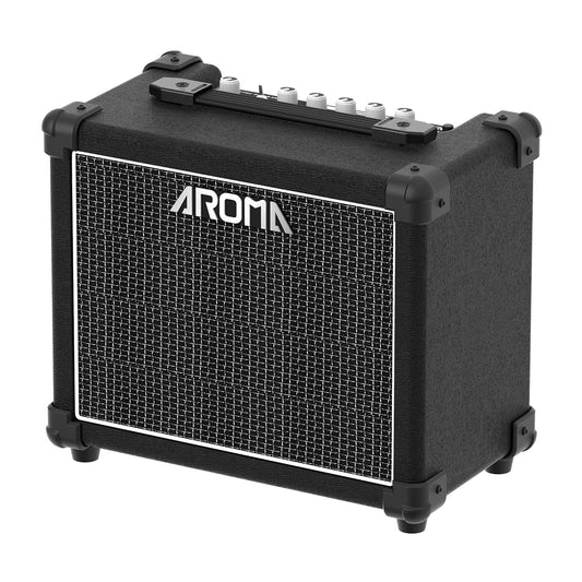 Aroma AG-20 20W Electric Guitar Amplifier Black