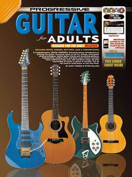 Progressive Guitar for Adults Online Media Version