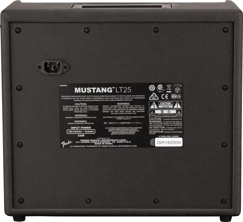 Fender Mustang LT25 Guitar Amp