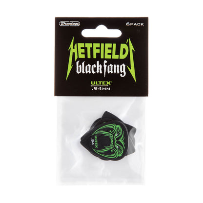 0.94MM HETFIELD BLACK FANG PICK PLAYER PACK QP6