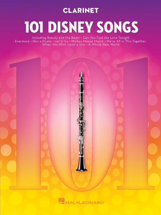 Hal Leonard 101 Disney Songs For Clarinet | 244106