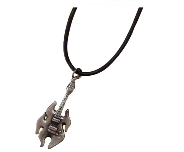 NECKLACE HEAVY METAL GUITAR