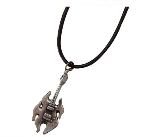 NECKLACE HEAVY METAL GUITAR