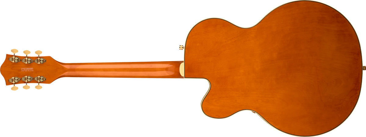 Gretsch Synchromatic™ Nashville™ Hollow Body Single-Cut | 50's Orange Stain | Electric Guitar
