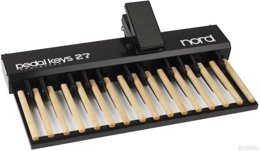 Pedal keys 27: Foot keys > C1 C2 or any MIDI