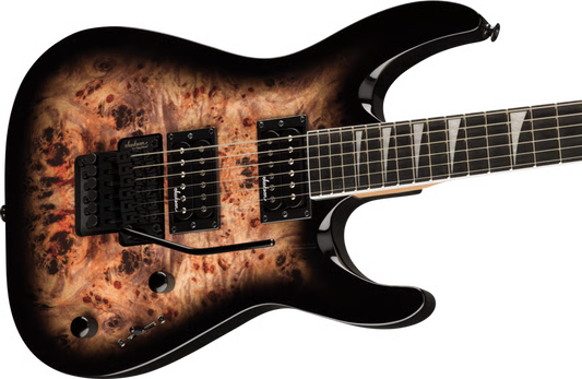 Jackson JS Series Dinky JS32 DKAP | Amaranth | Trasnparent Black Burst
