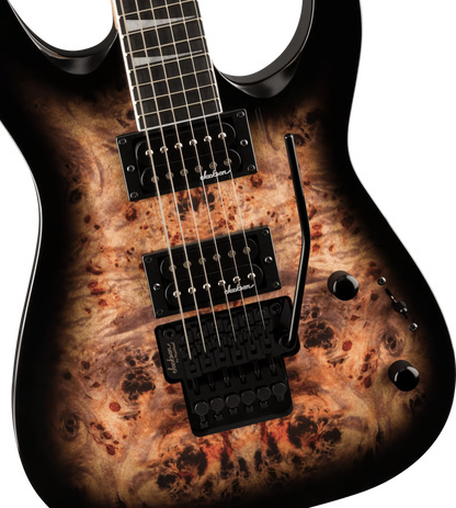 Jackson JS Series Dinky JS32 DKAP | Amaranth | Trasnparent Black Burst