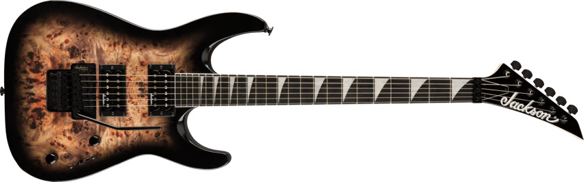 Jackson JS Series Dinky JS32 DKAP | Amaranth | Trasnparent Black Burst